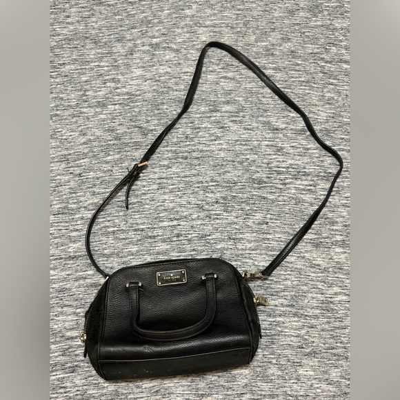 kate spade Handbags - Kate Spade Small Black Handbag with Shoulder Strap